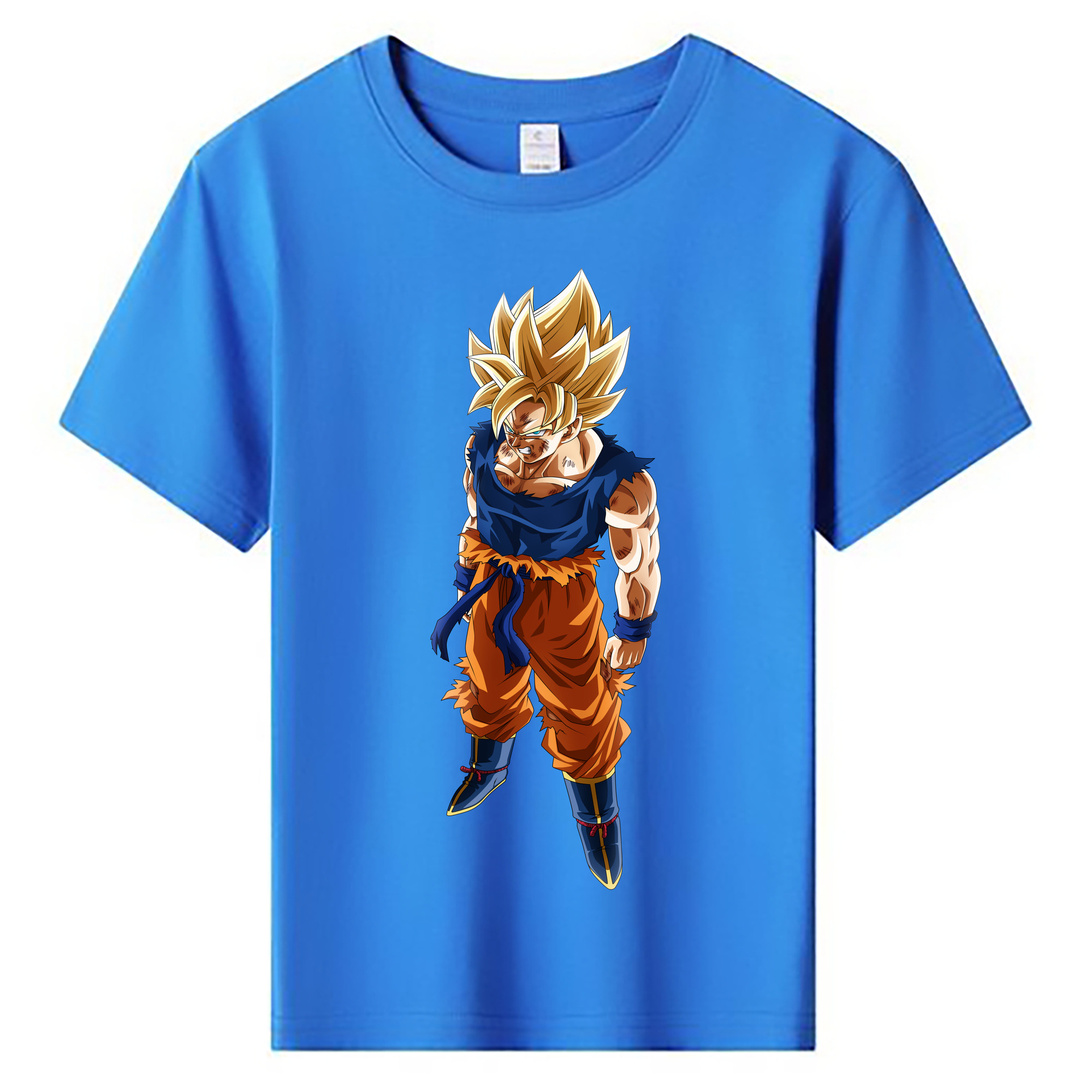 （画像用） ドラゴンボール 孫悟空（そん ごくう）Son Goku カカロット DRAGON BALL Kakarotto 綿100％キッズTシャツ（フロントプリント）